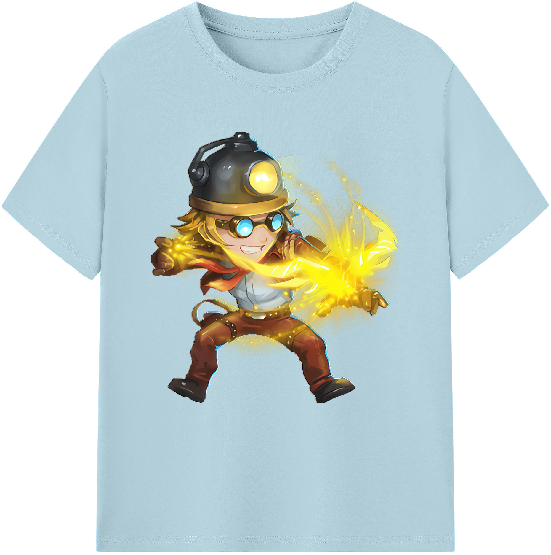 リーグ・オブ・レジェンド League of Legends LOL 綿100％半袖Tシャツ（フロントプリント）